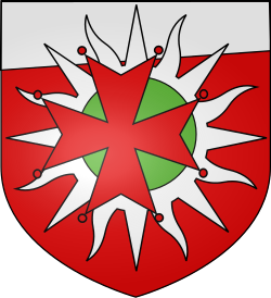 Blason ville fr Saint-Jean (Haute-Garonne)